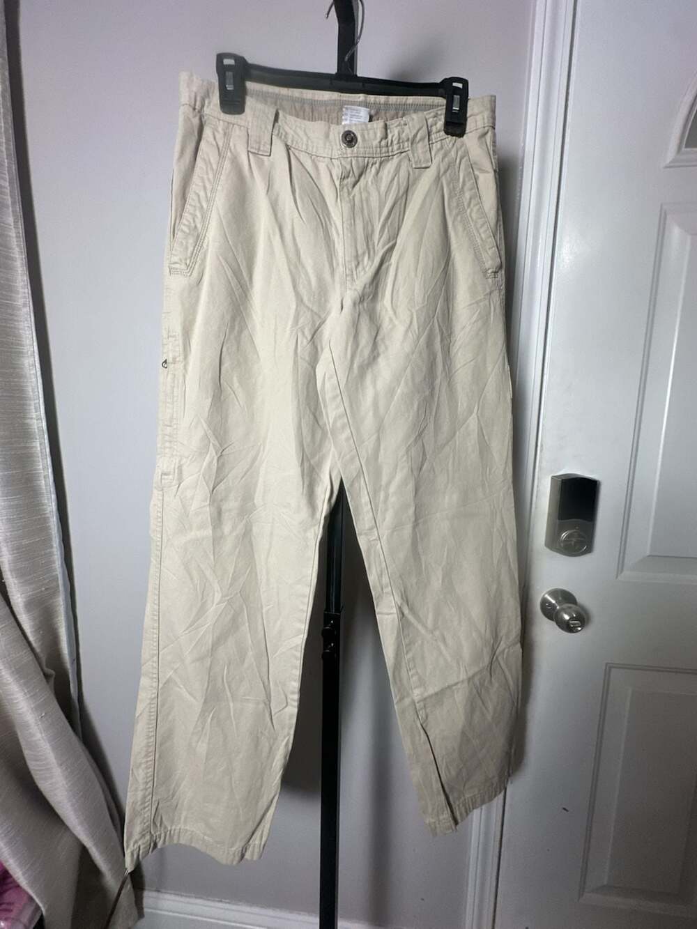 Columbia Sportswear Company Men's Cargo Hiking Pants Khaki 30x32#950